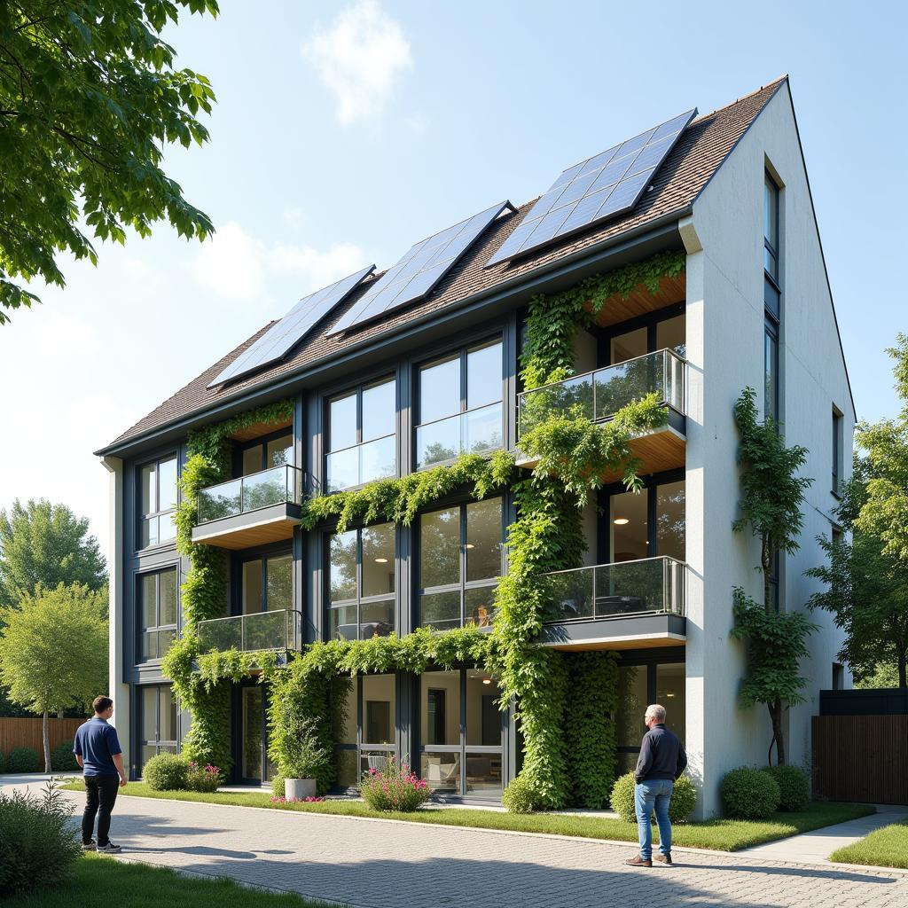 Energieeffizienter Gewerbebau in Leverkusen mit Architekt