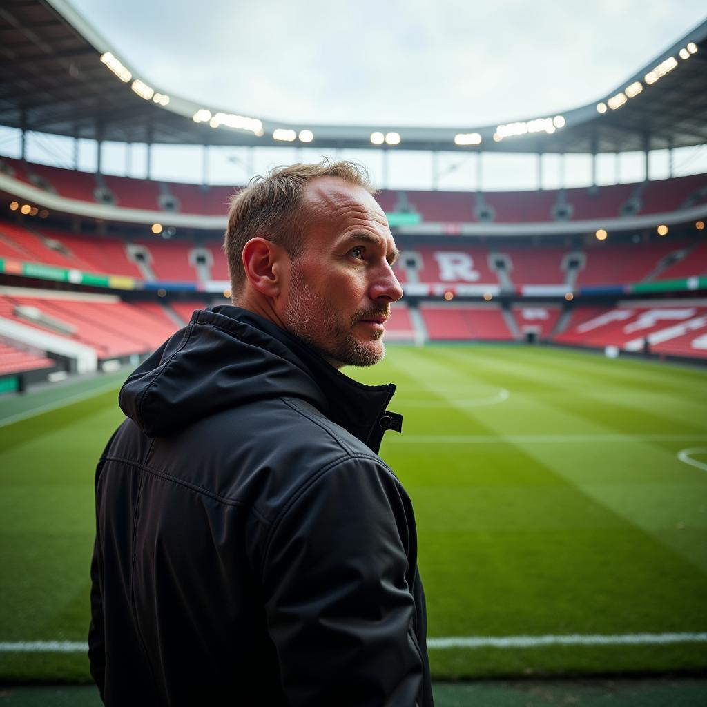 Armin Förtsch schaut optimistisch in die Zukunft von Bayer Leverkusen