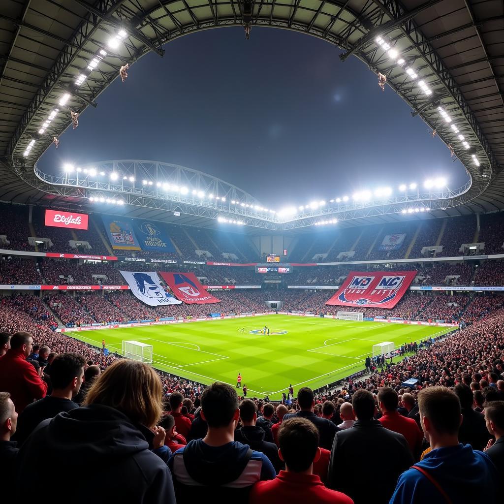 Fanstimmung Arminia Bielefeld vs. Bayer Leverkusen