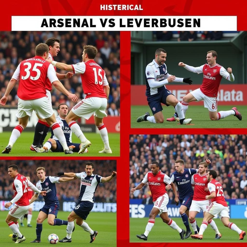 Historische Begegnungen Arsenal Leverkusen