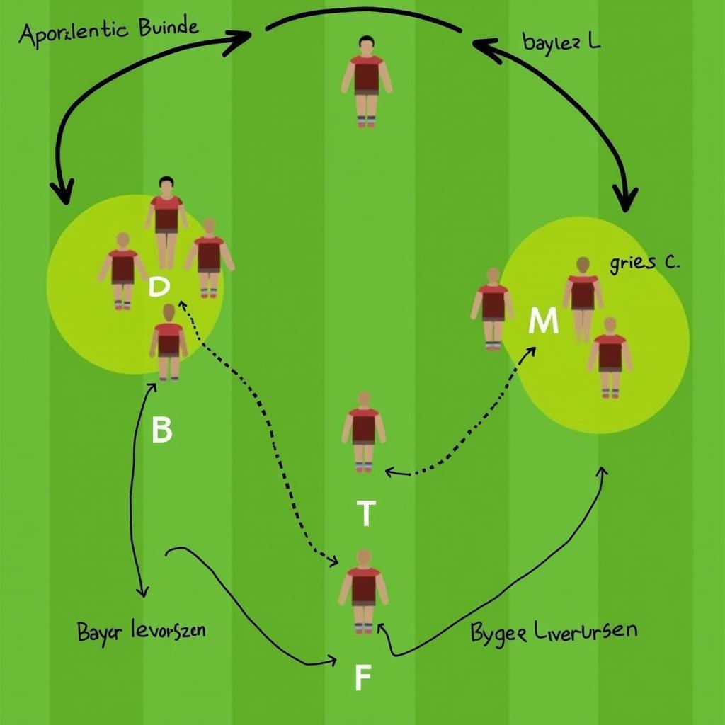 Taktische Analyse des Spiels Arsenal gegen Bayer Leverkusen.