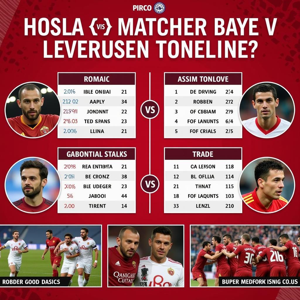 Historische Begegnungen zwischen AS Rom und Bayer Leverkusen