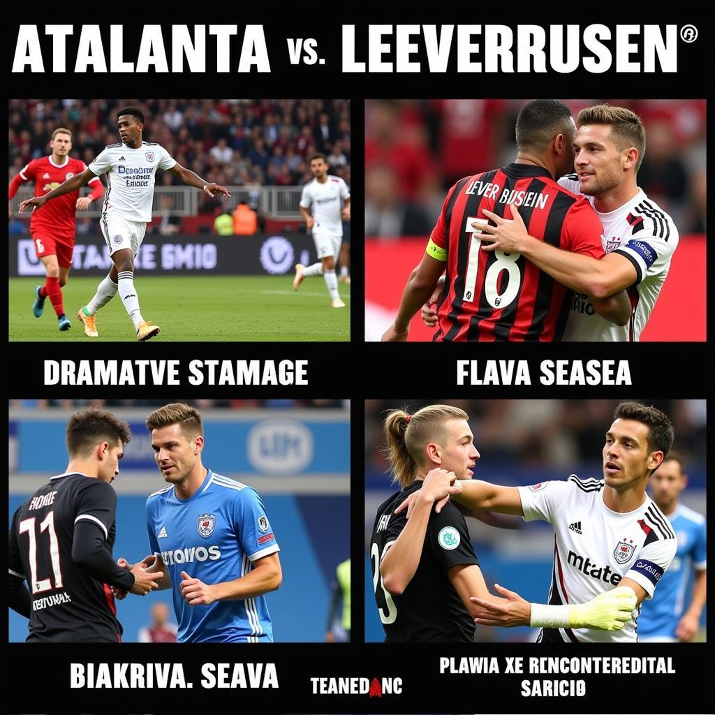 Historische Begegnungen zwischen Atalanta und Leverkusen