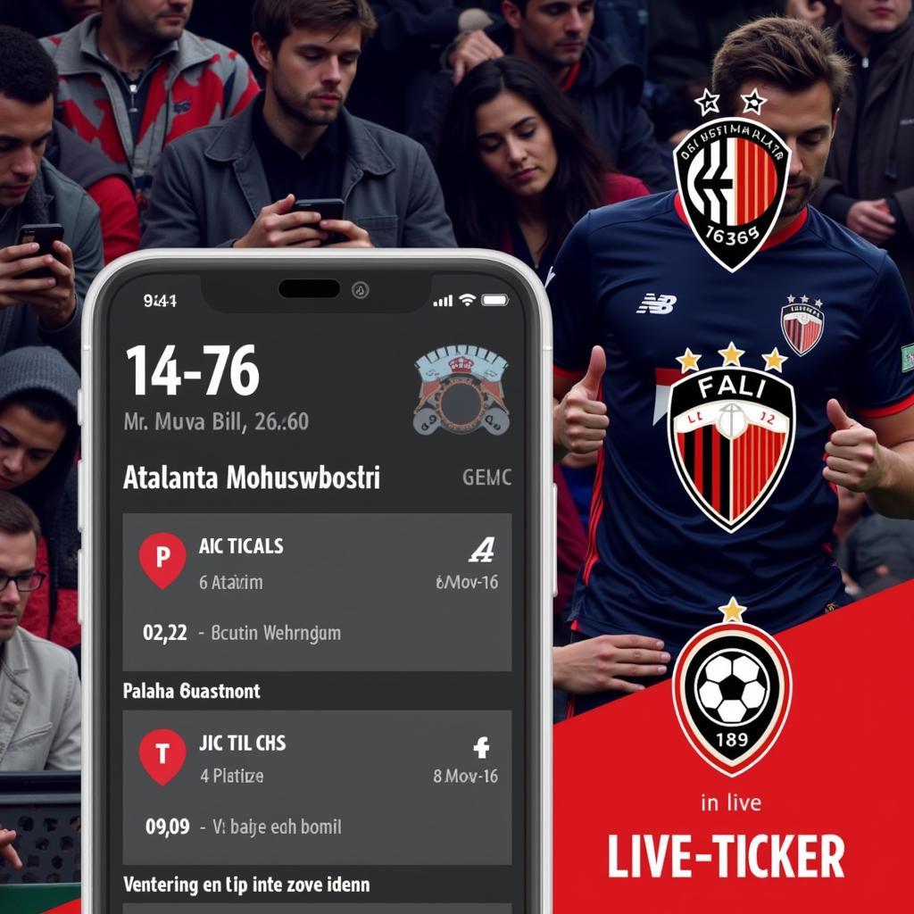 Live Ticker Informationen zum Atalanta Leverkusen Spiel