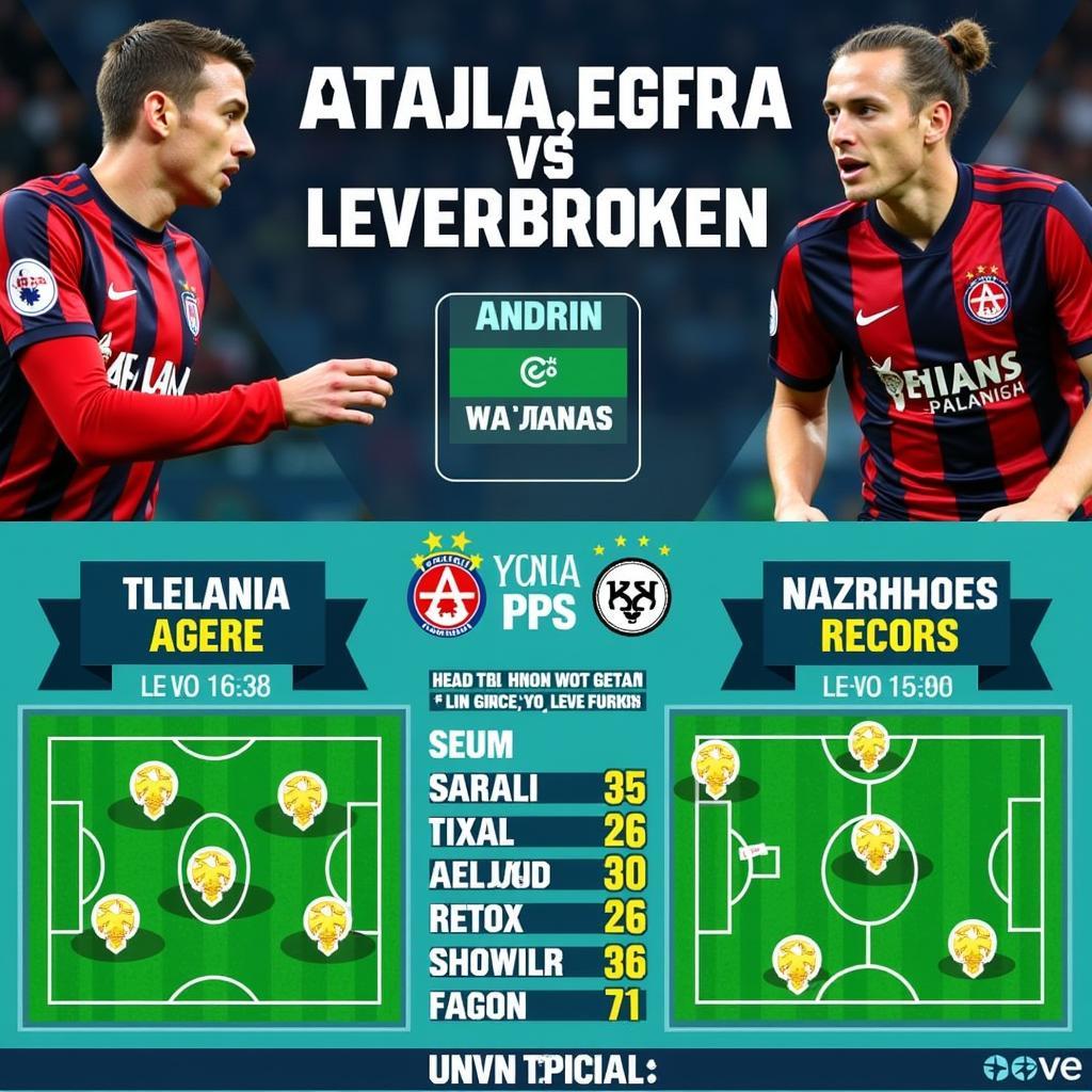 Atalanta Leverkusen Spielanalyse und Taktik