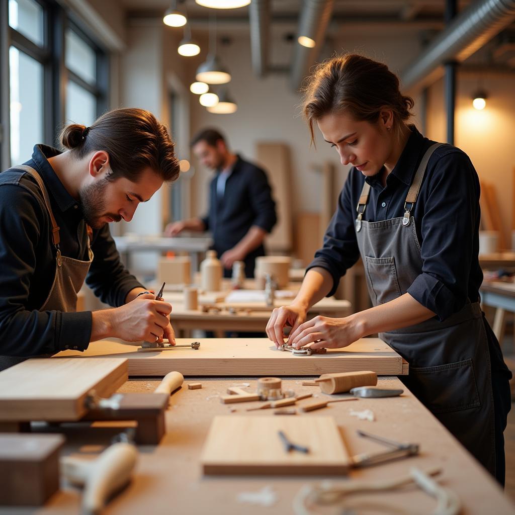 Handwerkliche Präzision im Atelier Voeste Leverkusen