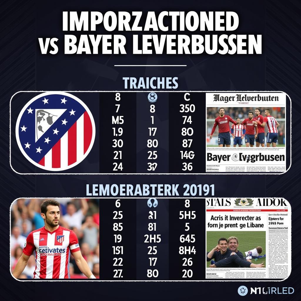 Bedeutung der Spiele Atletico Madrid vs Bayer Leverkusen