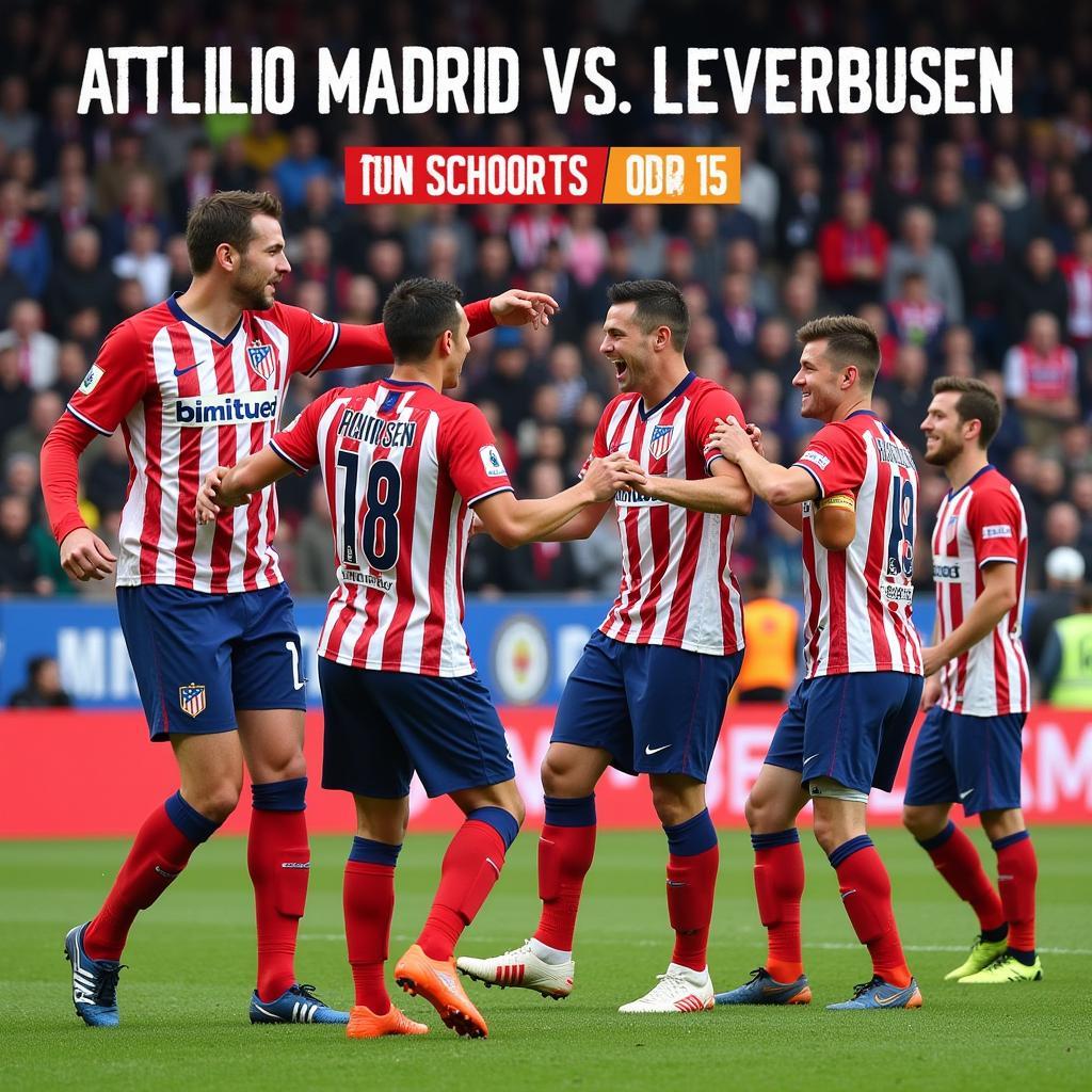 Historische Duelle zwischen Atletico Madrid und Bayer Leverkusen