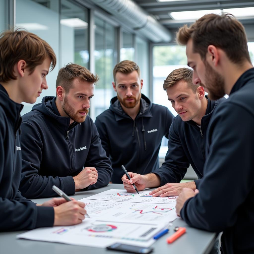 Audi Leverkusen Ausbildung Teamwork