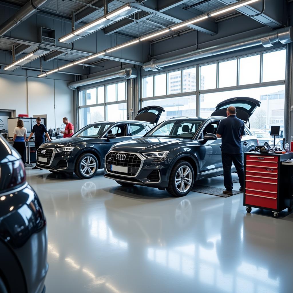 Audi Service Werkstatt in Leverkusen