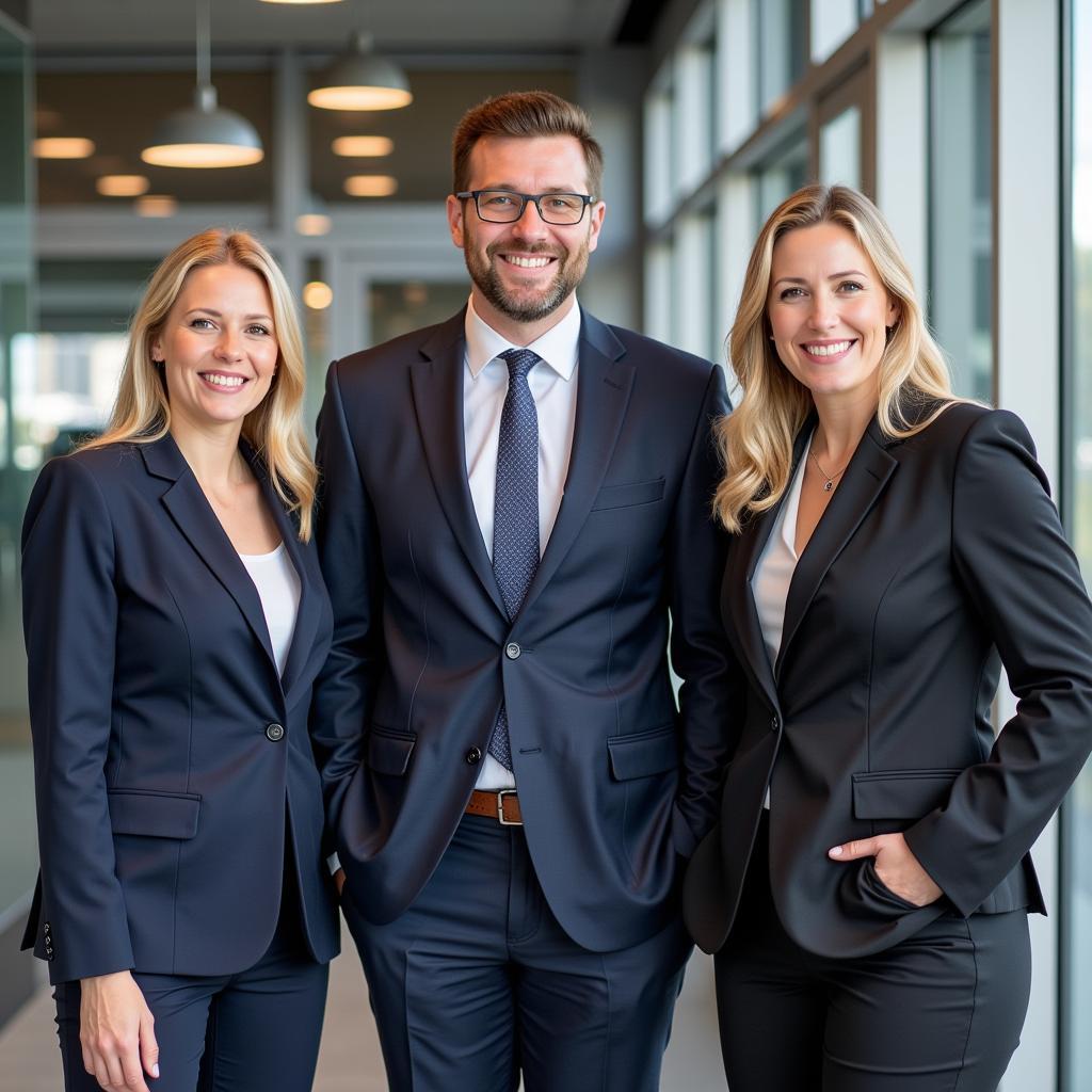 Das Expertenteam im Audi Zentrum Leverkusen.