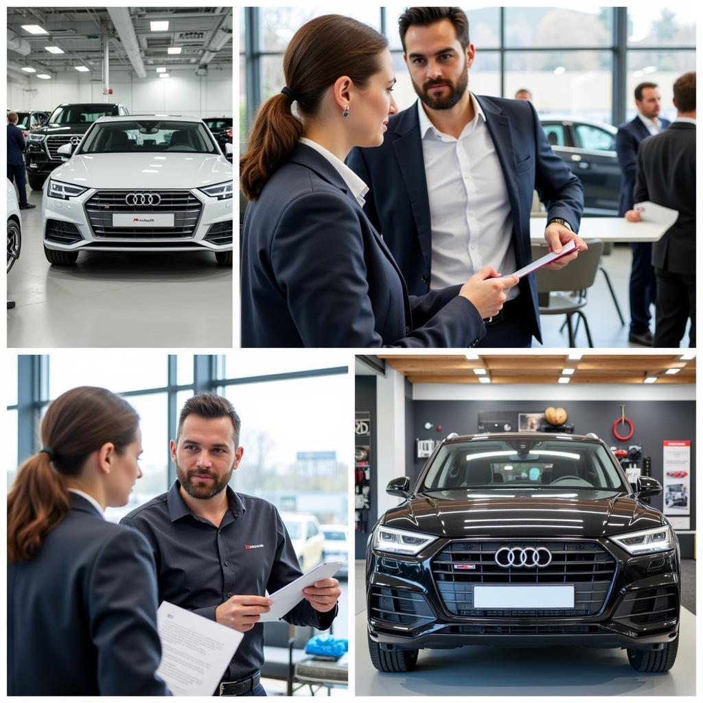 Serviceleistungen im Audi Zentrum Leverkusen