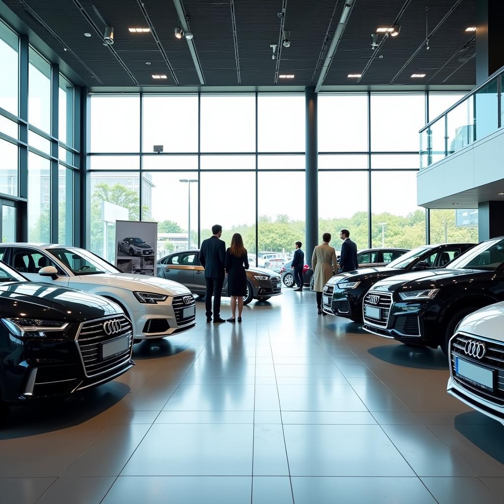 Audi Zentrum Leverkusen Showroom