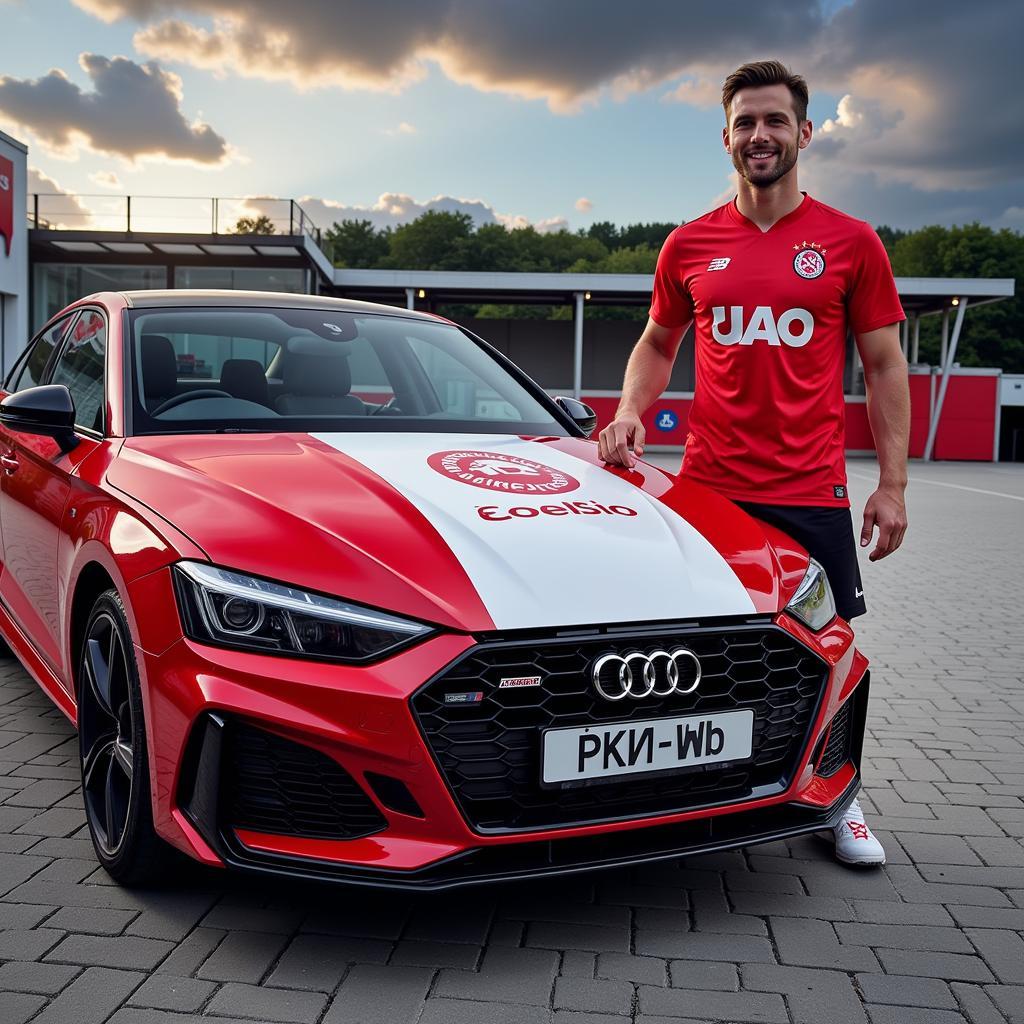 Audi Zentrum Leverkusen Speed Partnerschaft mit Bayer 04 Leverkusen