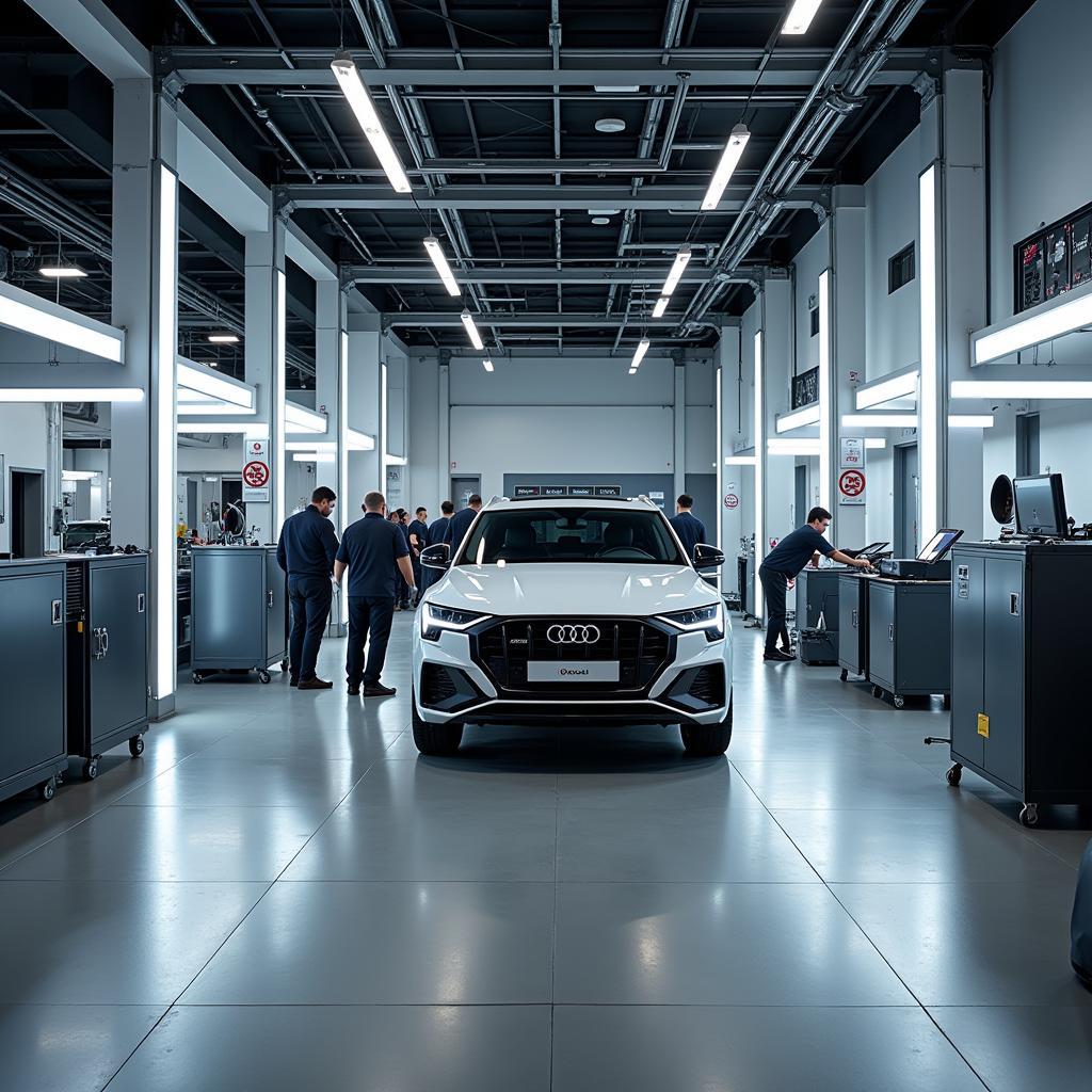 Werkstatt Service Audi Zentrum Leverkusen