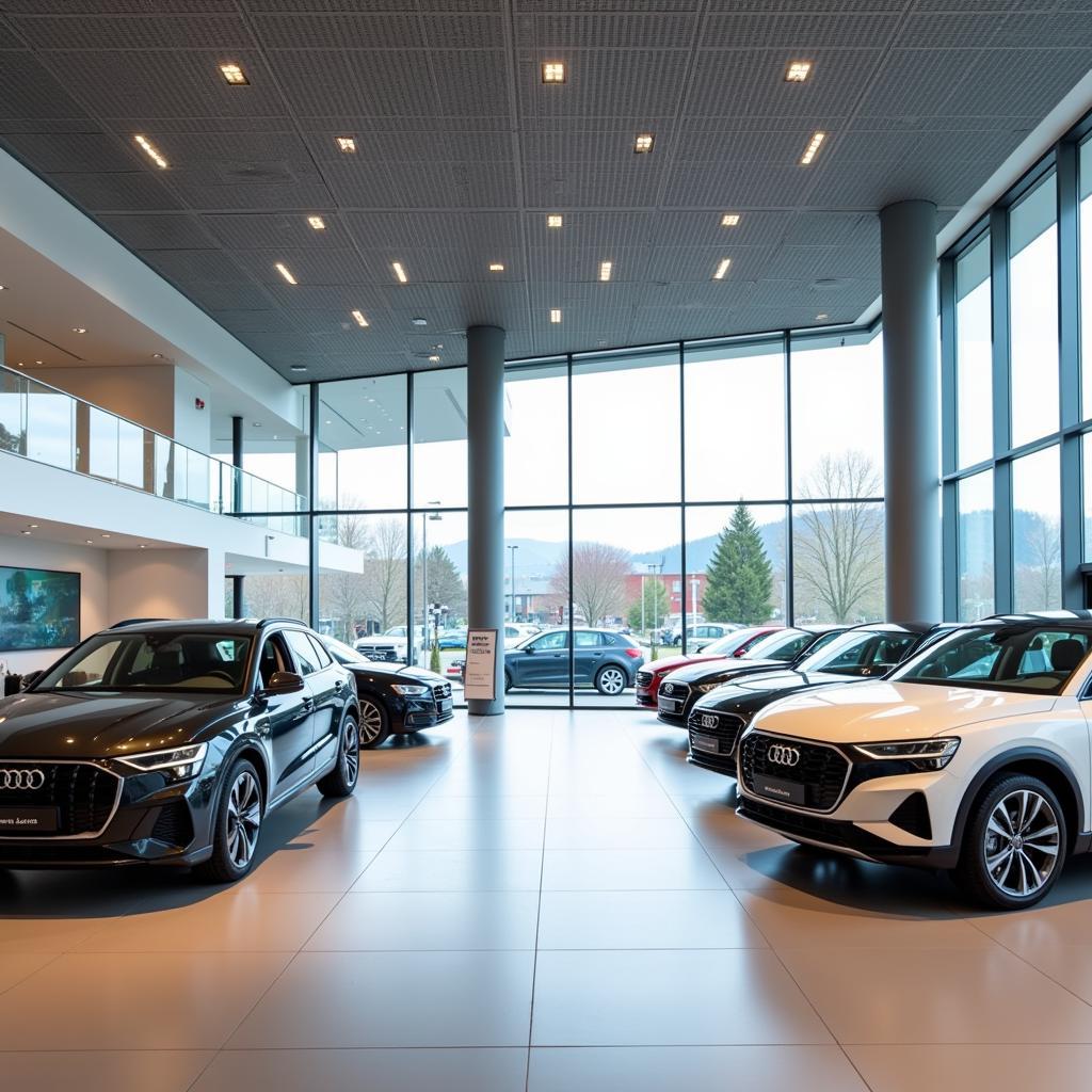 Audi Zentrum Leverkusen Showroom am Willy-Brandt-Ring