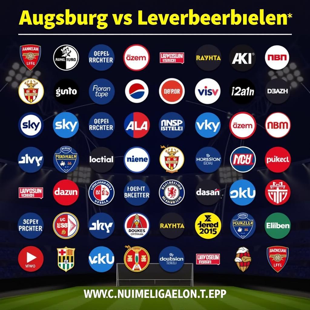 Live Stream Optionen für Augsburg gegen Leverkusen