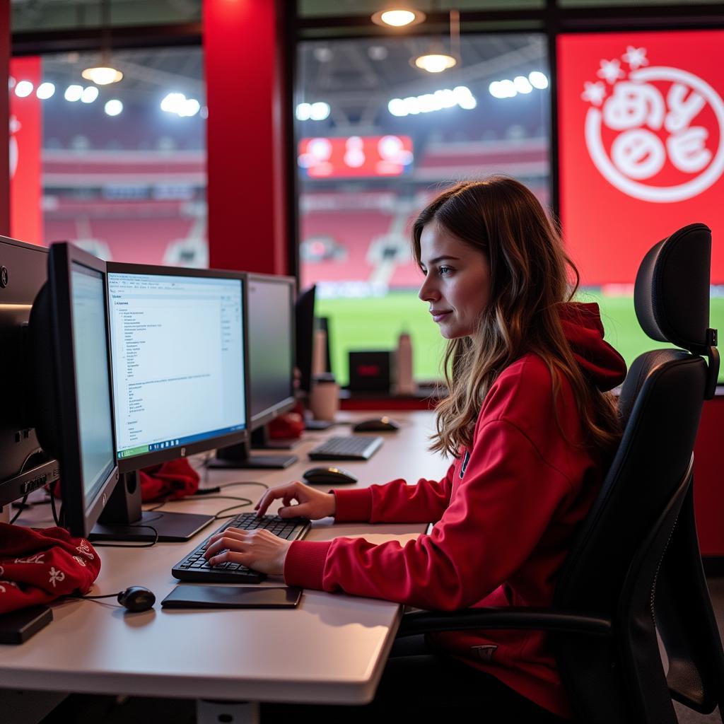 Ausbildung zum Bürokaufmann bei Bayer 04 Leverkusen