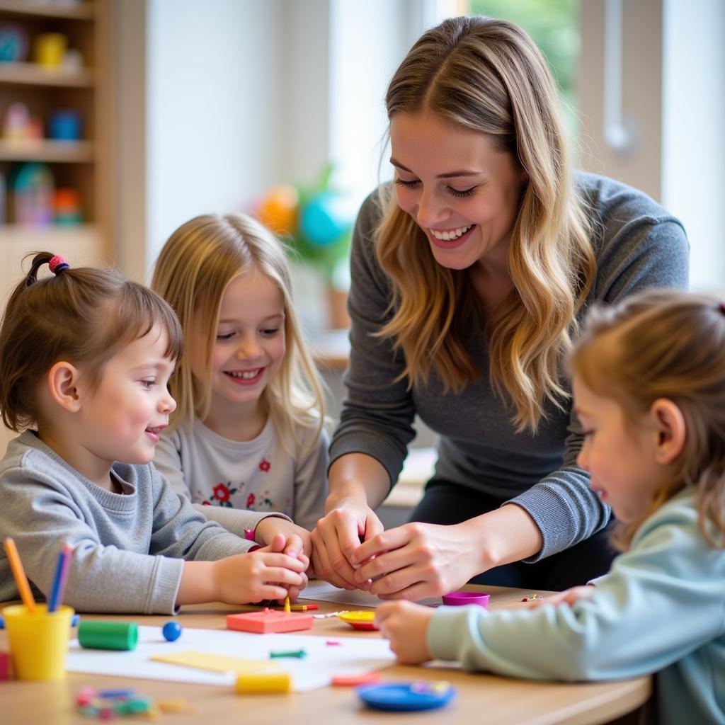 Praktische Ausbildung zur Erzieherin in Leverkusen