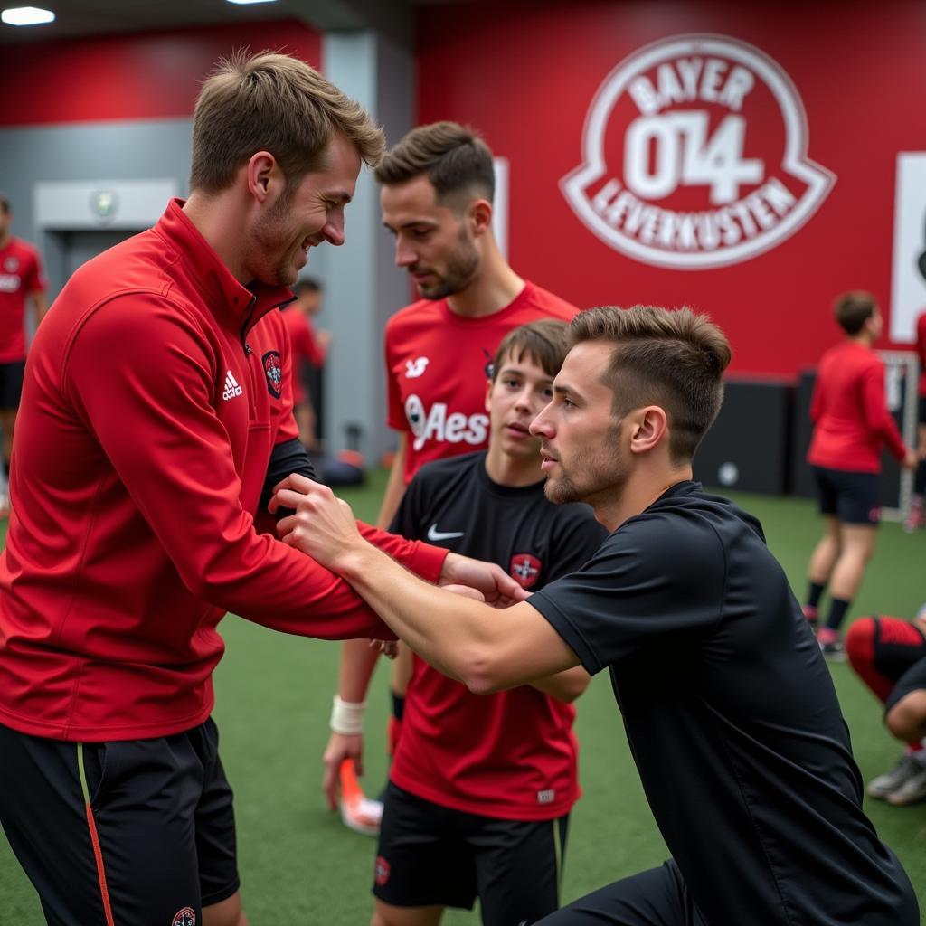 Sportnahe Ausbildung bei Bayer 04 Leverkusen