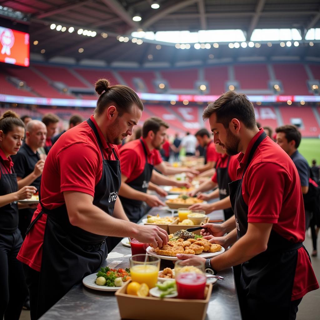 Aushilfe im Catering Leverkusen Rheindorf