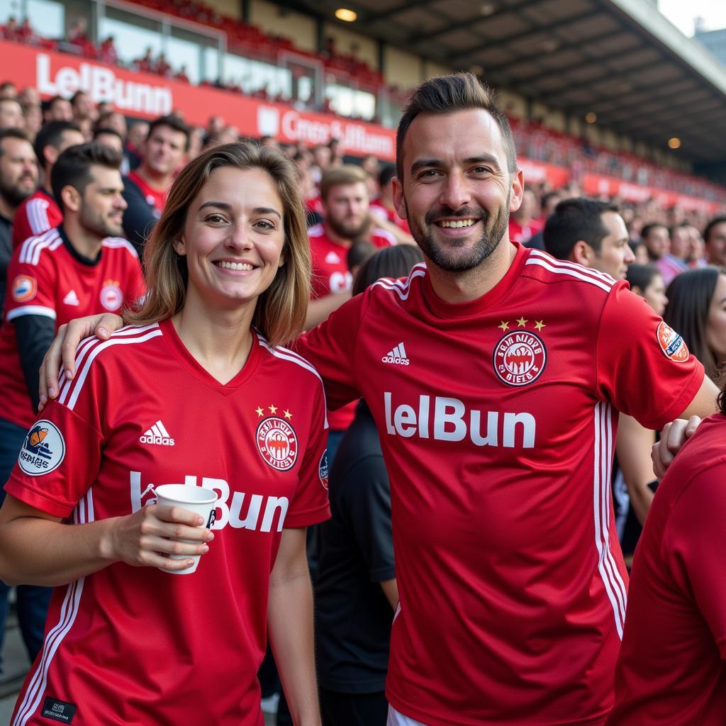 Fans im Ausweichtrikot 23/24