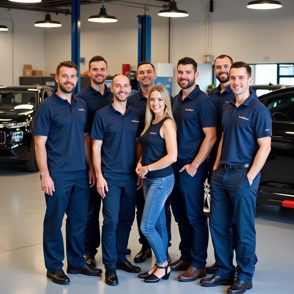 Das Team von Auto Teile Bender Leverkusen