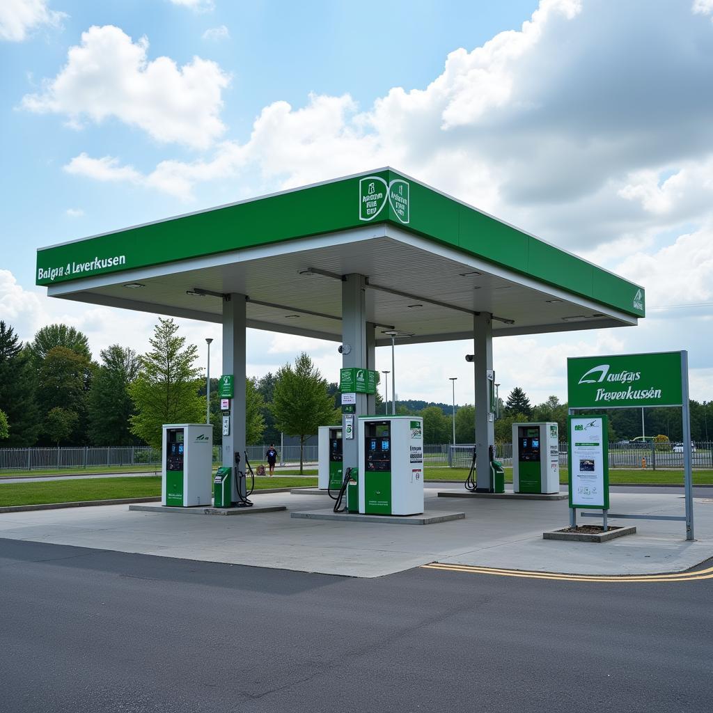 Autogas Tankstelle in Leverkusen