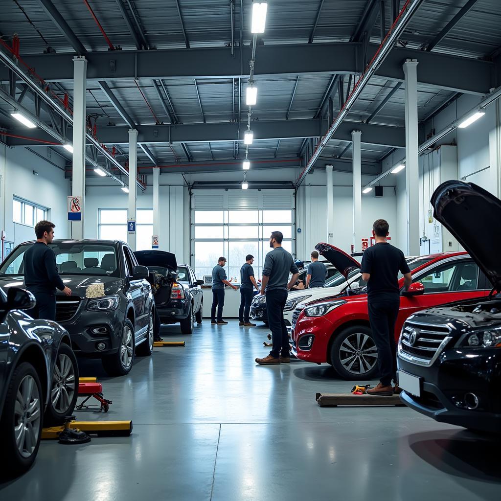 Autohaus Fischer Leverkusen Werkstatt