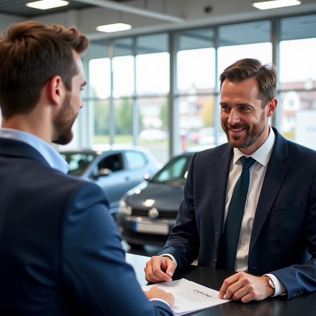 Professionelle Beratung im Autohaus Leverkusen