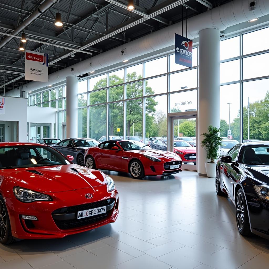 Neuwagen Ausstellung im Autohaus Schäfer GmbH Leverkusen