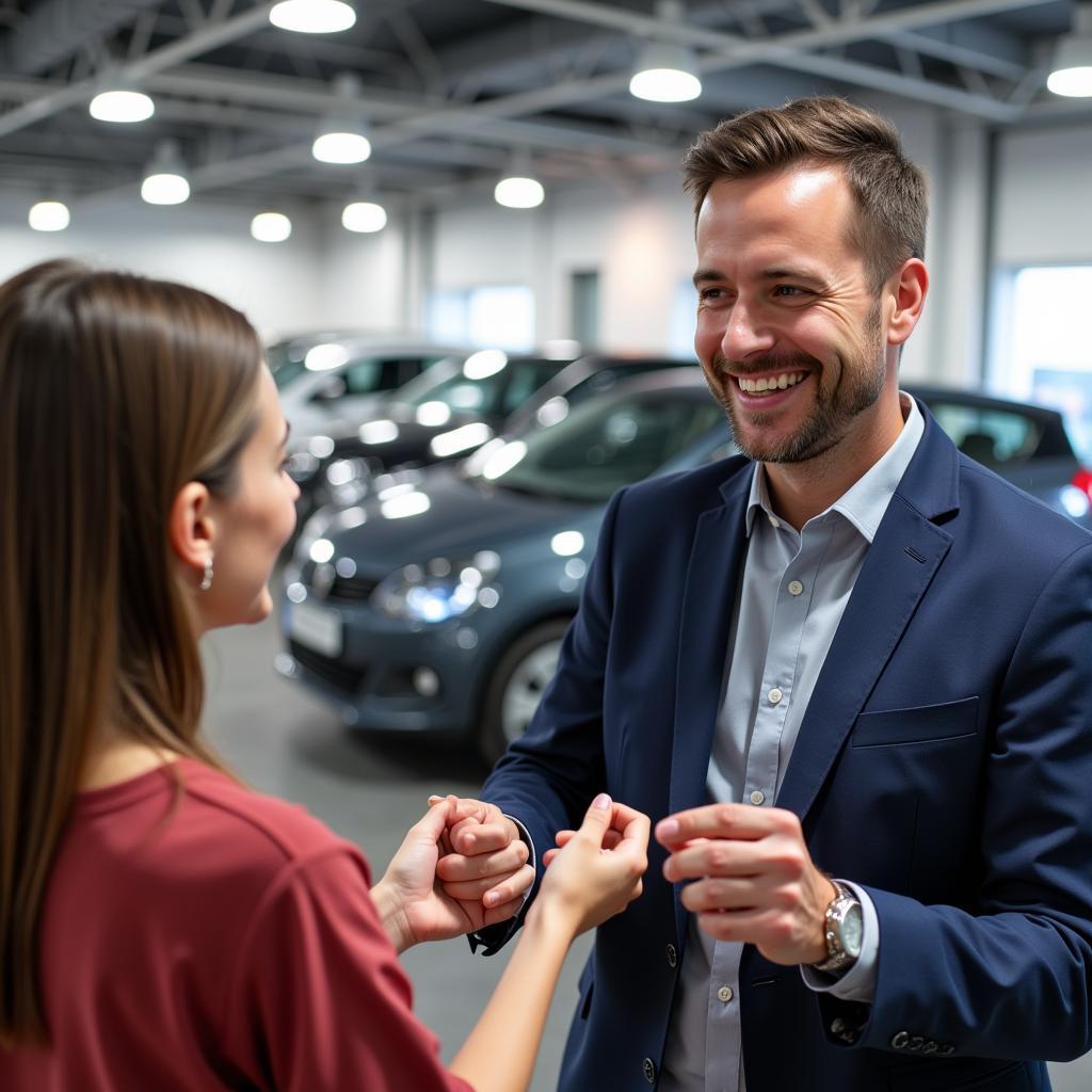 Kompetente Beratung im Autohaus Stamm Leverkusen