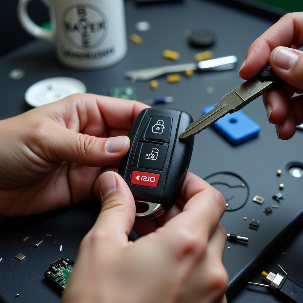 Autoschlüssel Reparatur in Leverkusen Werkstatt