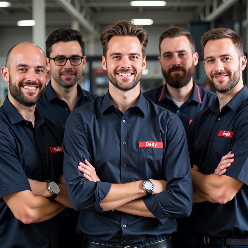 Kompetentes Team des Autoservice Dedy Leverkusen