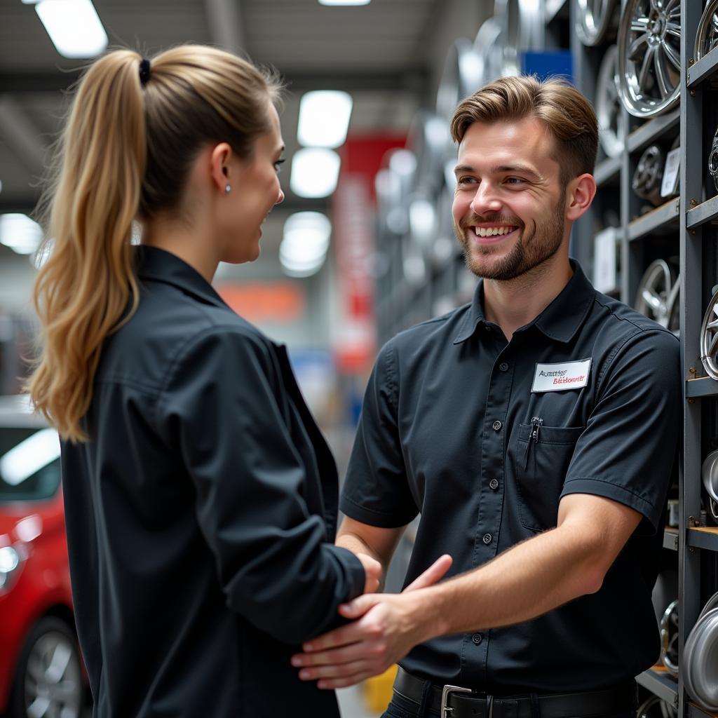 Kundenservice bei Autoteile Bender Leverkusen