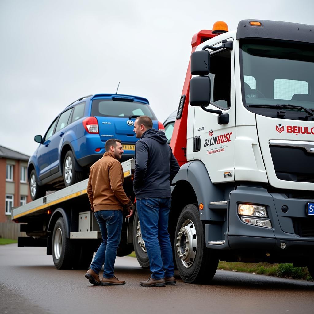 Fahrzeugabholung durch Autoverwertung Beier Leverkusen