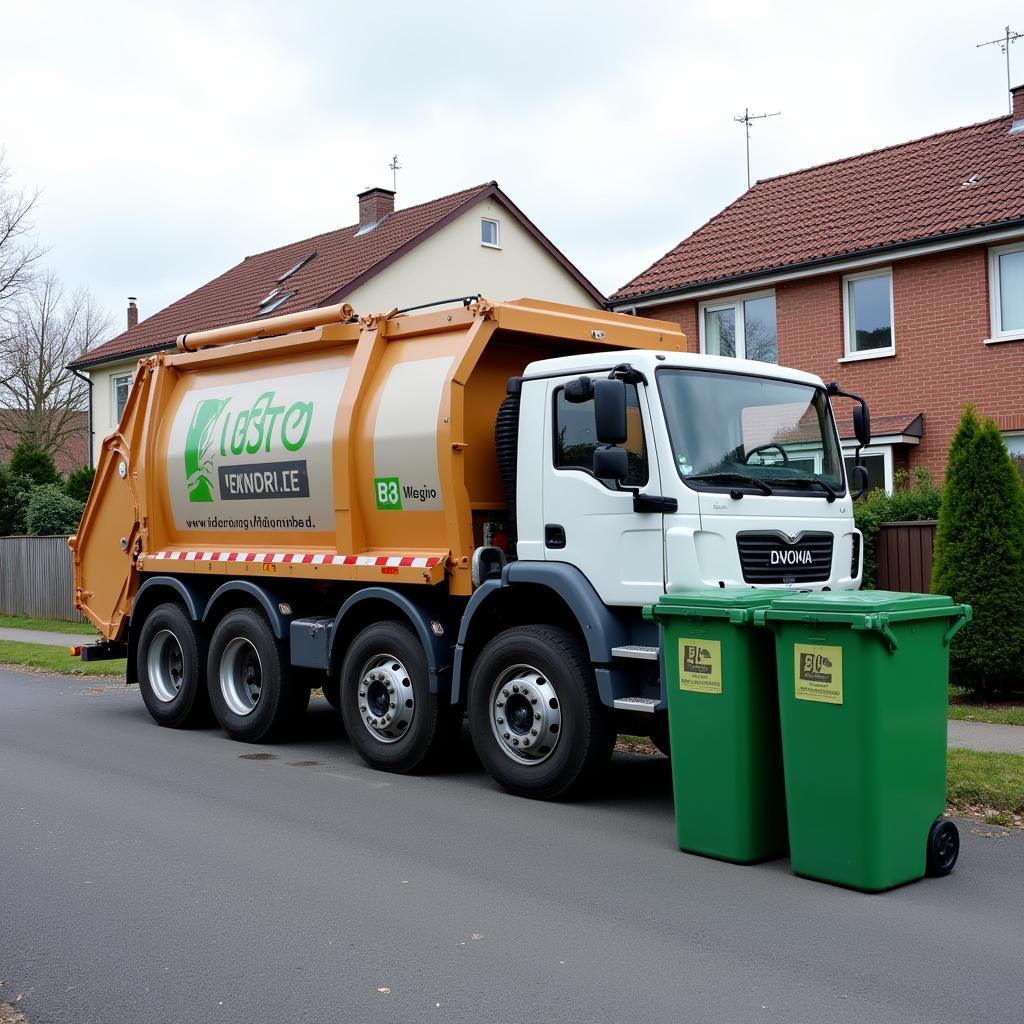 Abholung der Biotonne in Leverkusen