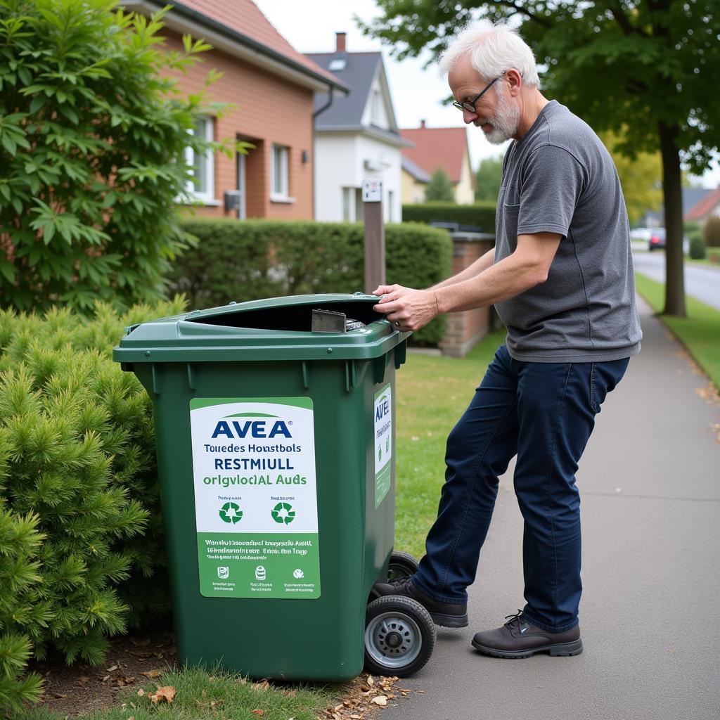 AVEA Leverkusen Restmüll Entsorgung