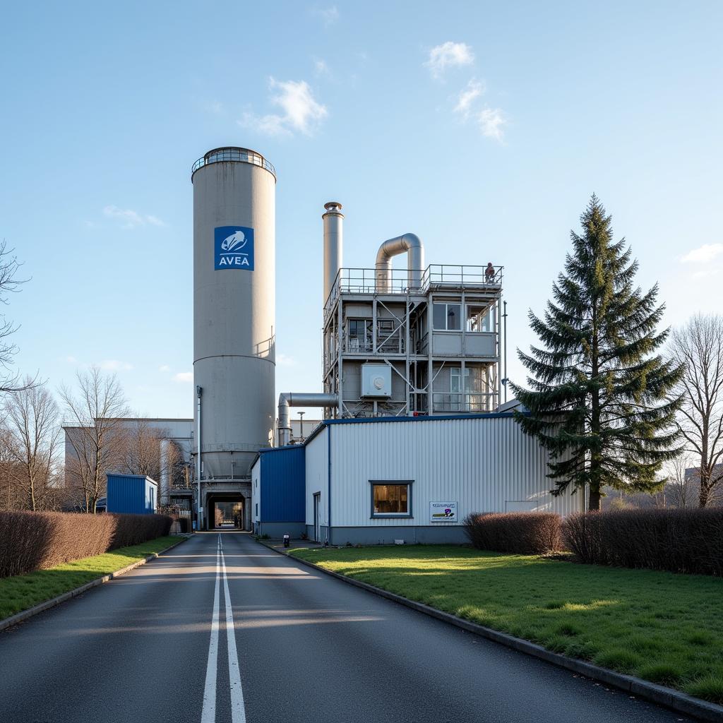 Verbrennung von Restmüll in Leverkusen