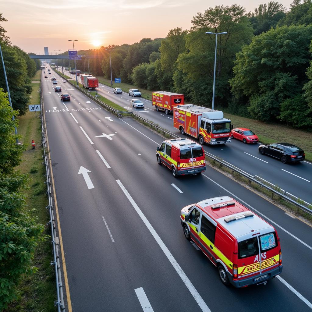 Notfallmanagement in Leverkusen durch AVS Verkehrssicherung GmbH