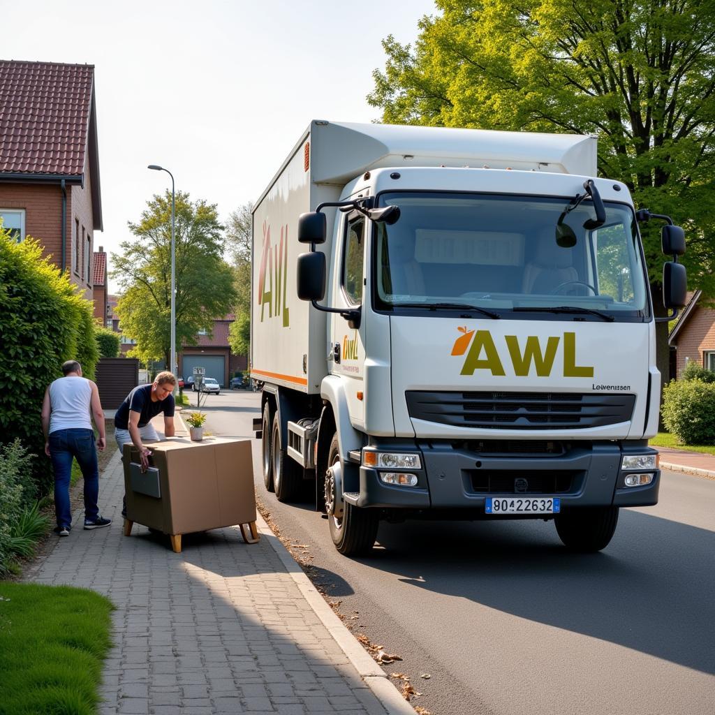 Sperrmüllabholung in Leverkusen