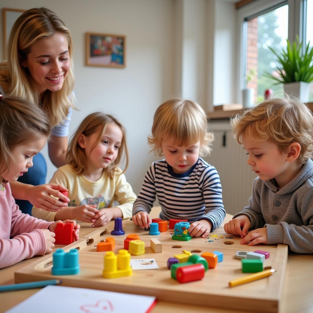 Kinder in der AWO Kita am Berliner Platz