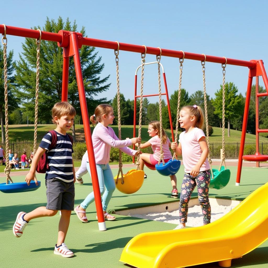 AWO Kita Tempelhofer Straße Leverkusen Spielplatz