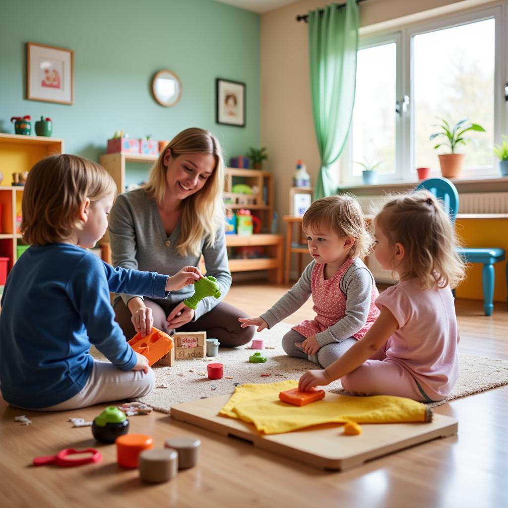 Kinderbetreuung in der AWO Leverkusen Göre Str.11