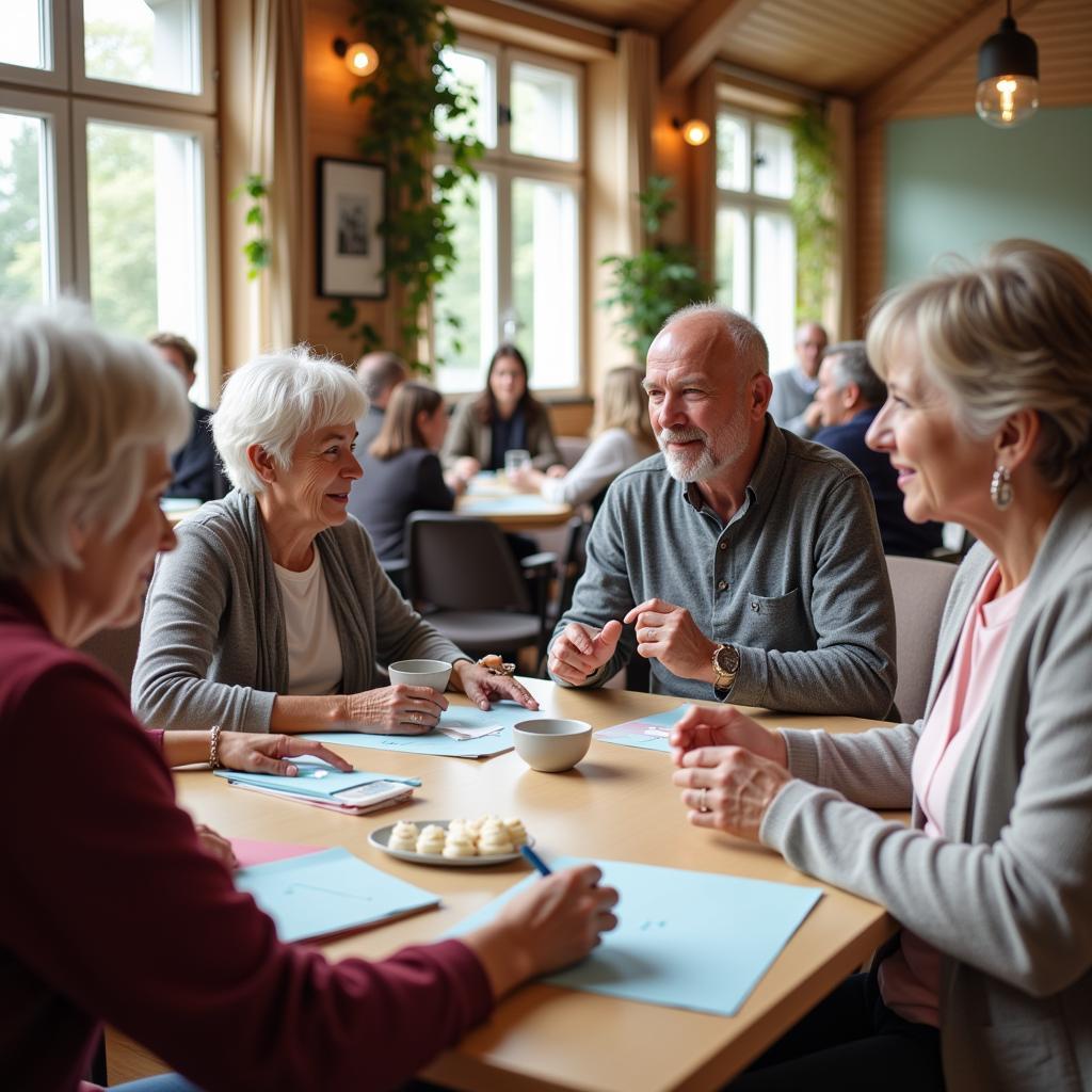 AWO Leverkusen Senioren bei gemeinsamen Aktivitäten