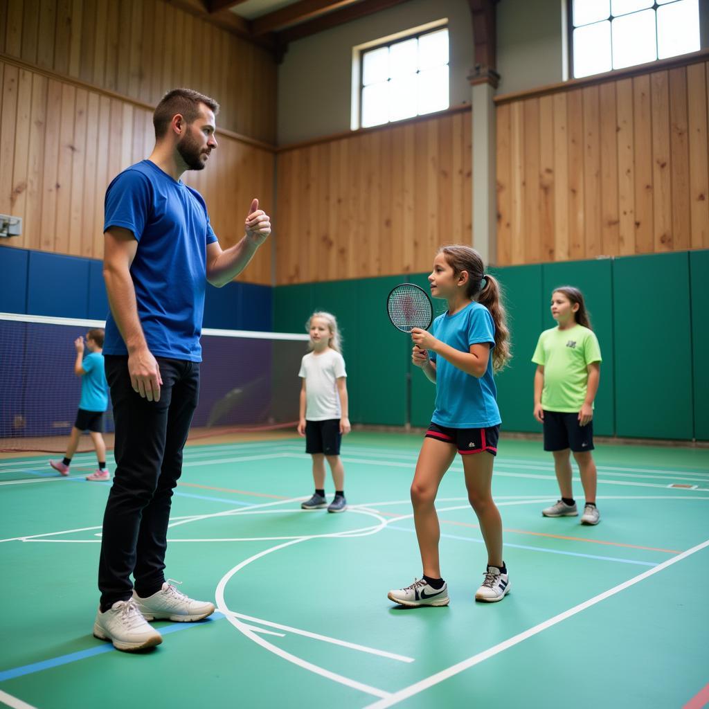 Badminton-Training für Kinder in Leverkusen