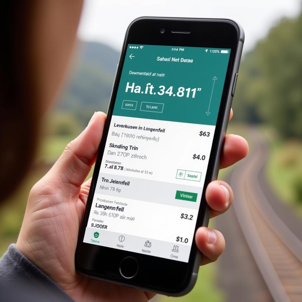 Bahn Ticket Leverkusen Langenfeld Mobile App