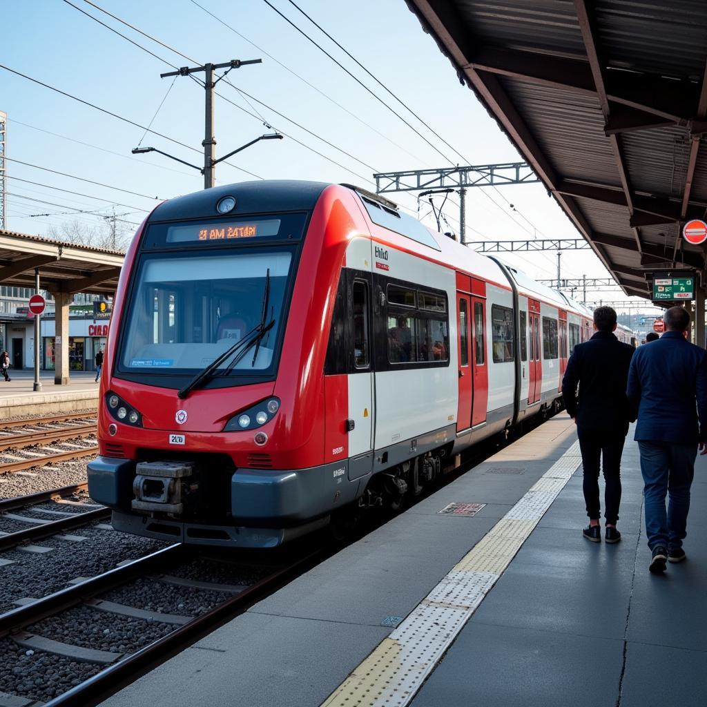 Regionalbahn von Köln nach Leverkusen