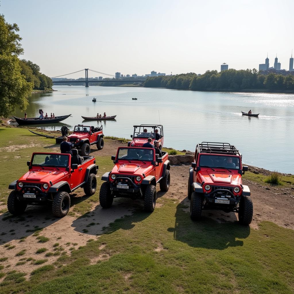 Baja Boot Treffen am Rhein in Leverkusen