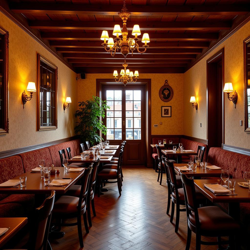 Gemütliche Atmosphäre im Balkan Restaurant Leverkusen Göthestraße